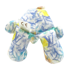 新品同様 ルイヴィトン モノグラム ドゥドゥ ルイ GI0502 ぬいぐるみ オーガニックコットン ブルー LV 0209【中古】LOUIS VUITTON