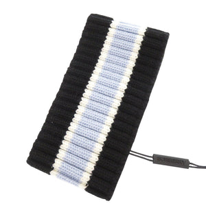 未使用品 バーバリー ウール ペールブルー ネックウォーマー 0775【中古】BURBERRY