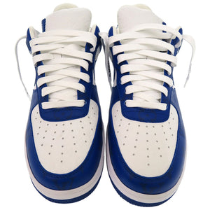 未使用品 ナイキ ルイヴィトン AIR FORCE 1 LOW モノグラム レザー ローカットスニーカー 27cm 1A9VAO レザー Team Royal Blue 0036【中古】NIKE