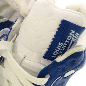 未使用品 ナイキ ルイヴィトン AIR FORCE 1 LOW モノグラム レザー ローカットスニーカー 27cm 1A9VAO レザー Team Royal Blue 0036【中古】NIKE