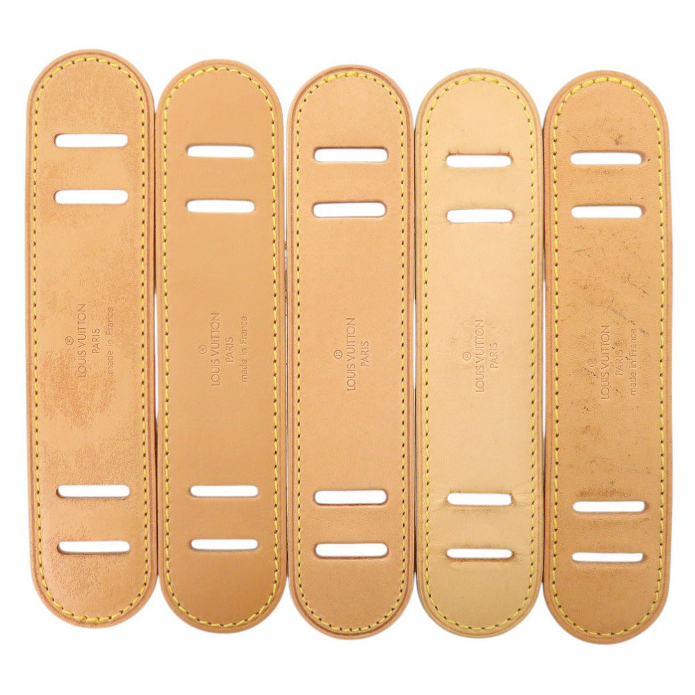 AB～Bランク 5点セット ルイ ヴィトン ヌメ革 肩パッド キーポル用 LV【中古】LOUIS VUITTON