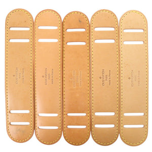AB～Bランク 5点セット ルイ ヴィトン ヌメ革 肩パッド キーポル用 LV【中古】LOUIS VUITTON