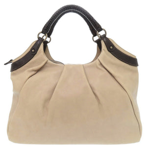 美品 サルヴァトーレフェラガモ レザー ベージュ ハンドバッグ 0571【中古】Salvatore Ferragamo