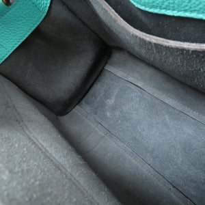 新品同様 マルベリー ベイズウォーター ミニ 2WAY バッグ レザー ライトグリーン系 ハンドバッグ バッグ 緑 0023 【中古】 MULBERRY