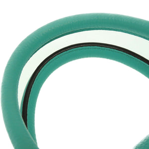 新品同様 マルベリー ベイズウォーター ミニ 2WAY バッグ レザー ライトグリーン系 ハンドバッグ バッグ 緑 0023 【中古】 MULBERRY