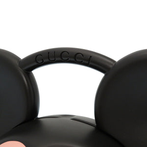 新品同様 グッチ ミッキー ディズニー コラボ 562921 プラスチック製 ブラック ハンドバッグ バッグ 0024 【中古】 GUCCI Disney mickey