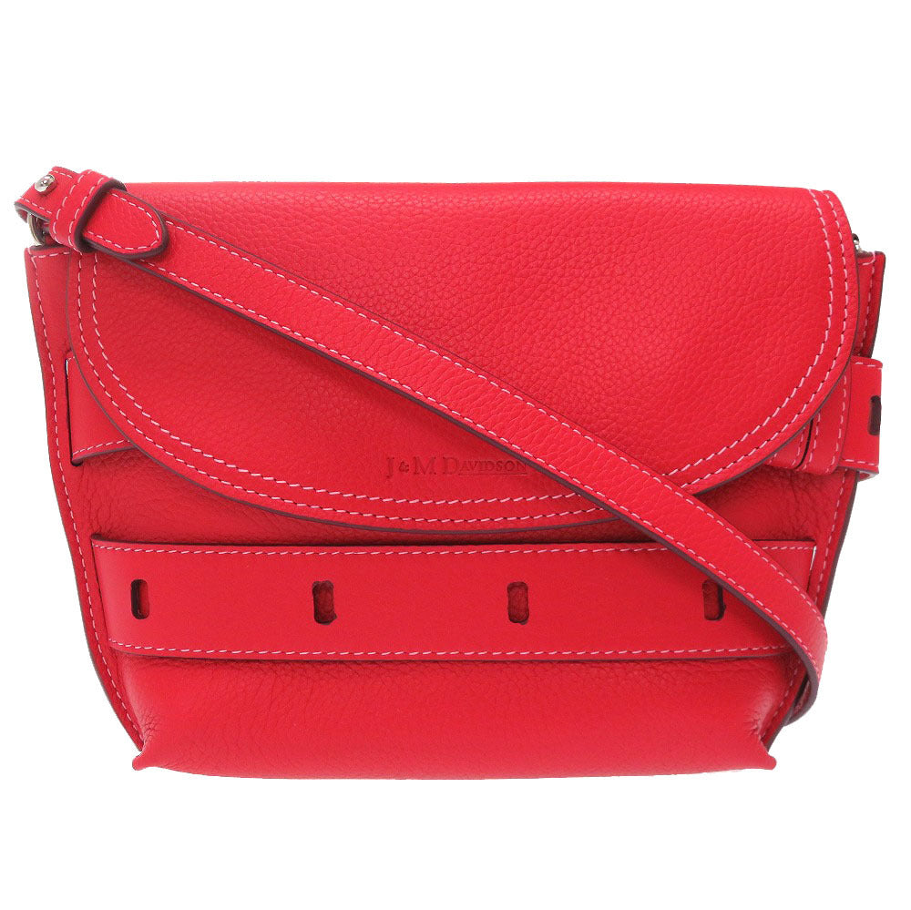 未使用 ジェイ アンド エム デヴィッドソン ベルト BELT レザー レッド 1813N ショルダーバッグ バッグ 赤 0024 【中古】 J&M Davidson