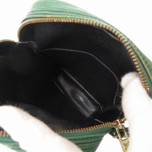 ルイヴィトン エピ ダヌーブ ショルダーバッグ M45634 ボルネオグリーン 緑 LV 0130【中古】LOUIS VUITTON