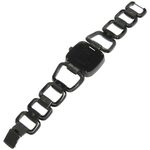 グッチ クオーツ 腕時計 125.4 ステンレス ブラック 黒文字盤 0003【中古】GUCCI レディース