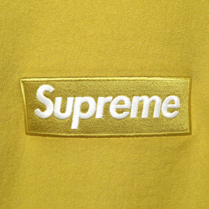 新品同様 シュプリーム 18AW ボックスロゴ スウェット トレーナー メンズM イエロー 黄 0017【中古】Supreme