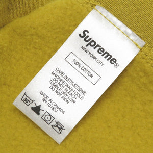 新品同様 シュプリーム 18AW ボックスロゴ スウェット トレーナー メンズM イエロー 黄 0017【中古】Supreme