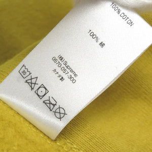 新品同様 シュプリーム 18AW ボックスロゴ スウェット トレーナー メンズM イエロー 黄 0017【中古】Supreme