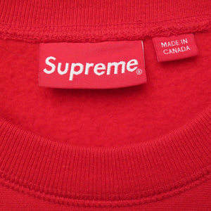 新品同様 シュプリーム 15AW ボックスロゴ スウェット トレーナー レッド サイズM 赤 0025【中古】Supreme メンズ