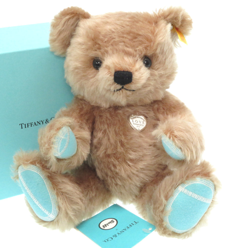 未使用 ティファニー シュタイフ リターントゥ ラブ テディベア ぬいぐるみ 限定 熊 ベアー ティディベア くま 0046【中古】TIFFANY&Co.