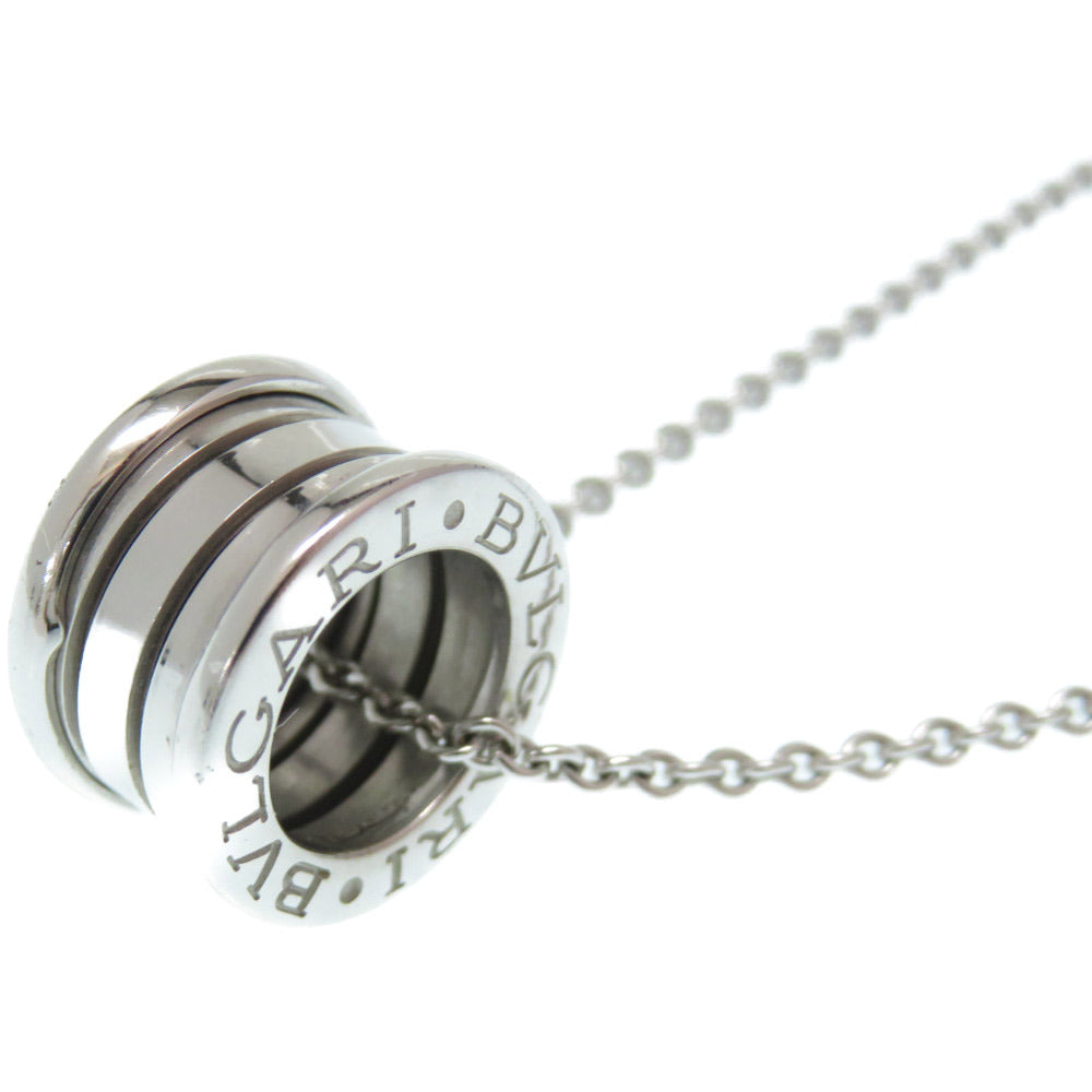 美品 業者販売 ブルガリ B-ZERO1 750 ホワイトゴールド ネックレス ビーゼロワン K18WG アクセサリー BZN0001AOR BVLGARI 2号店