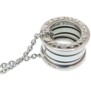 美品 業者販売 ブルガリ B-ZERO1 750 ホワイトゴールド ネックレス ビーゼロワン K18WG アクセサリー BZN0001AOR BVLGARI 2号店