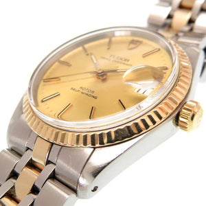 美品 チューダー プリンス オイスターデイト 90733 自動巻き 腕時計 K18YG/SS アンティーク ゴールド 0210【中古】TUDOR メンズ チュードル