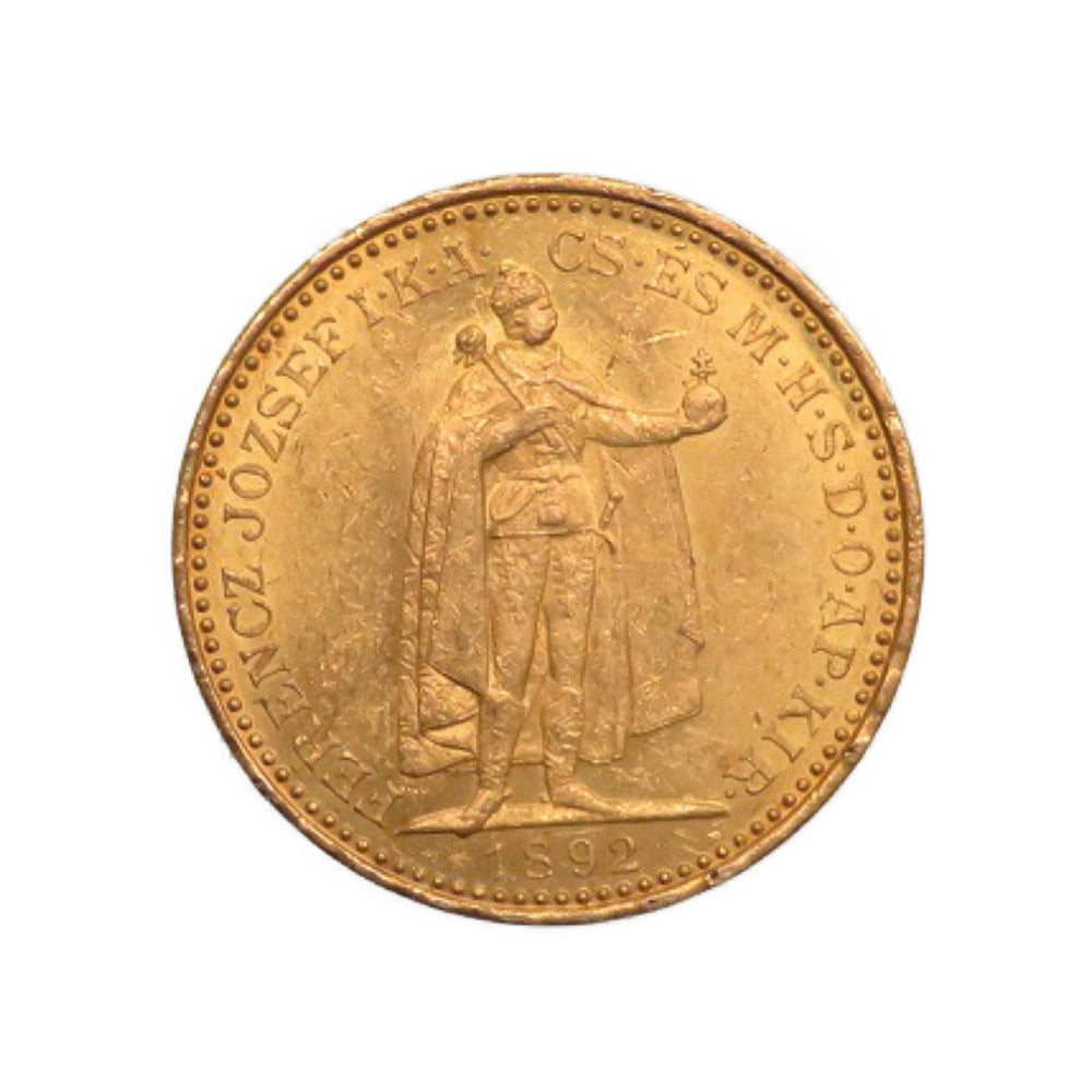 美品 ハンガリー 20コロナ フランツ ヨーゼフ K21.6イエローゴールド ゴールド メダル コイン 金貨 0150 【中古】 アンティーク