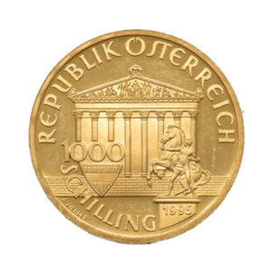 美品 オーストリア 1000シリング ゼウス オリンピック100周年 記念コイン K21.6イエローゴールド ゴールド メダル コイン 金貨 0155 【中古】 アンティーク