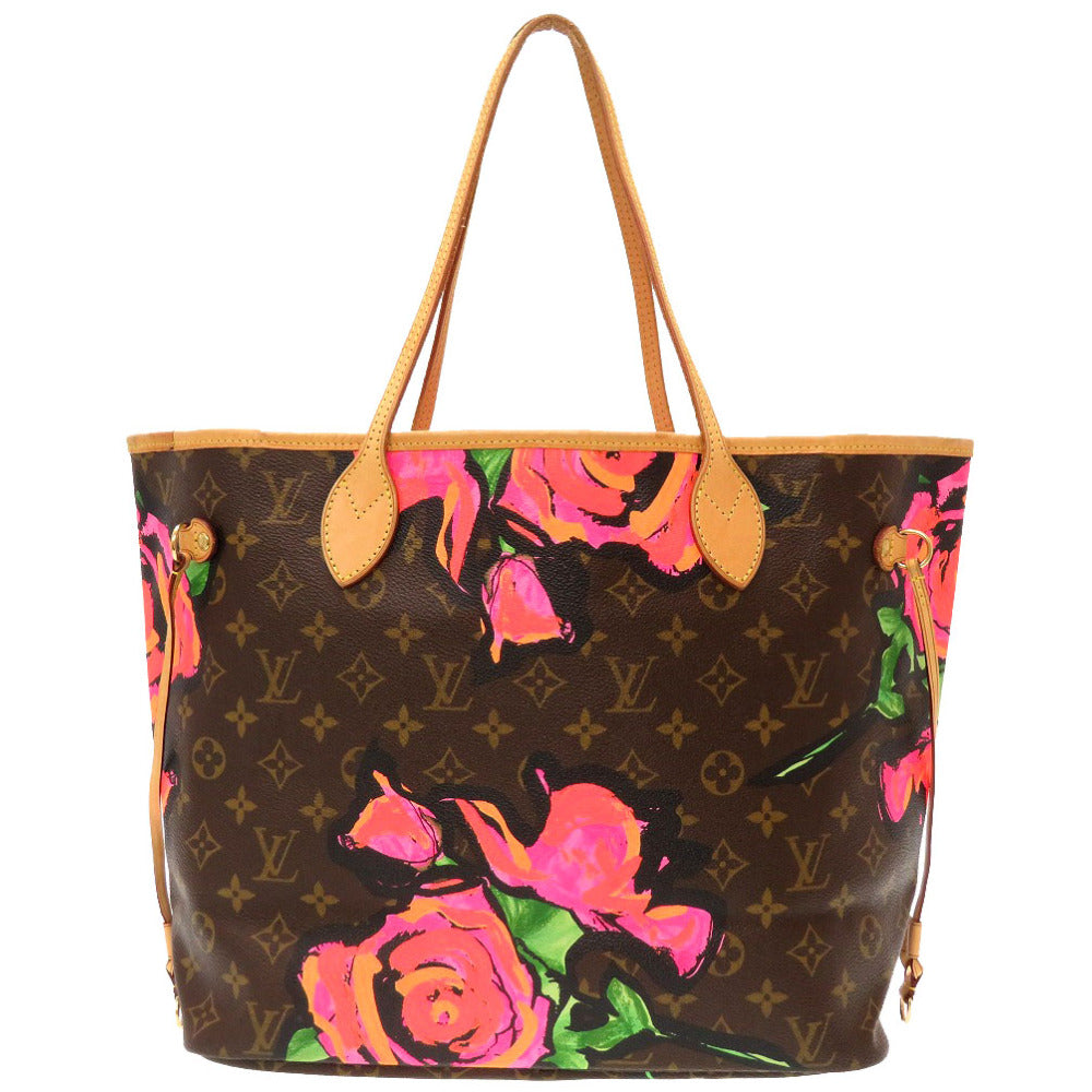 ルイ ヴィトン モノグラム ローズ ネヴァーフルMM M48613 トートバッグ バッグ LV 0257 【中古】 LOUIS VUITTON