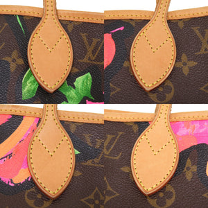 ルイ ヴィトン モノグラム ローズ ネヴァーフルMM M48613 トートバッグ バッグ LV 0257 【中古】 LOUIS VUITTON
