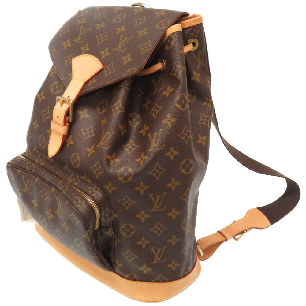 新品同様 ルイヴィトン モノグラム モンスリGM M51135 リュックサック バッグ バックパック 0337 【中古】 LOUIS VUITTON