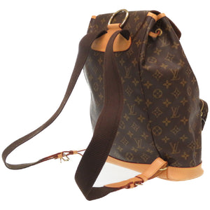 新品同様 ルイヴィトン モノグラム モンスリGM M51135 リュックサック バッグ バックパック 0337 【中古】 LOUIS VUITTON