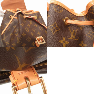 新品同様 ルイヴィトン モノグラム モンスリGM M51135 リュックサック バッグ バックパック 0337 【中古】 LOUIS VUITTON