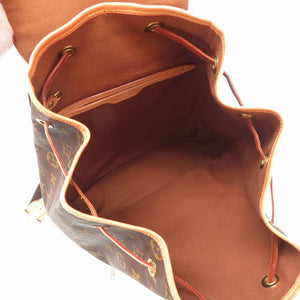 新品同様 ルイヴィトン モノグラム モンスリGM M51135 リュックサック バッグ バックパック 0337 【中古】 LOUIS VUITTON