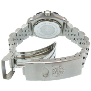 タグホイヤー フォーミュラ1 クオーツ 腕時計 370.508 ステンレススチール ブルー 青文字盤 0479【中古】TAG HEUER レディース