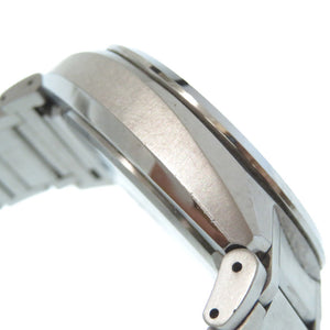 シチズン アテッサ エコドライブ ソーラー 電波 腕時計 チタン H610-T015581 ブラック 黒文字盤 0594【中古】CITIZEN メンズ