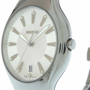 ラドー ダイヤスター クオーツ 腕時計 チタンベルト 115.0654.3 シルバー ガンメタ 0683【中古】RADO メンズ