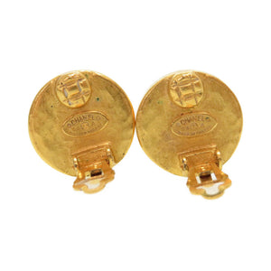 美品 シャネル ヴィンテージ シェル ココマーク 95A ゴールド イヤリング アクセサリー 0794 【中古】 CHANEL