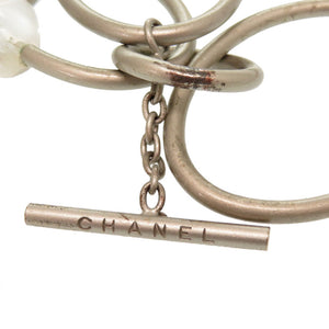 シャネル ヴィンテージ ストーン ステンレス 99A シルバー チェーン ベルト アクセサリー 0126 【中古】CHANEL