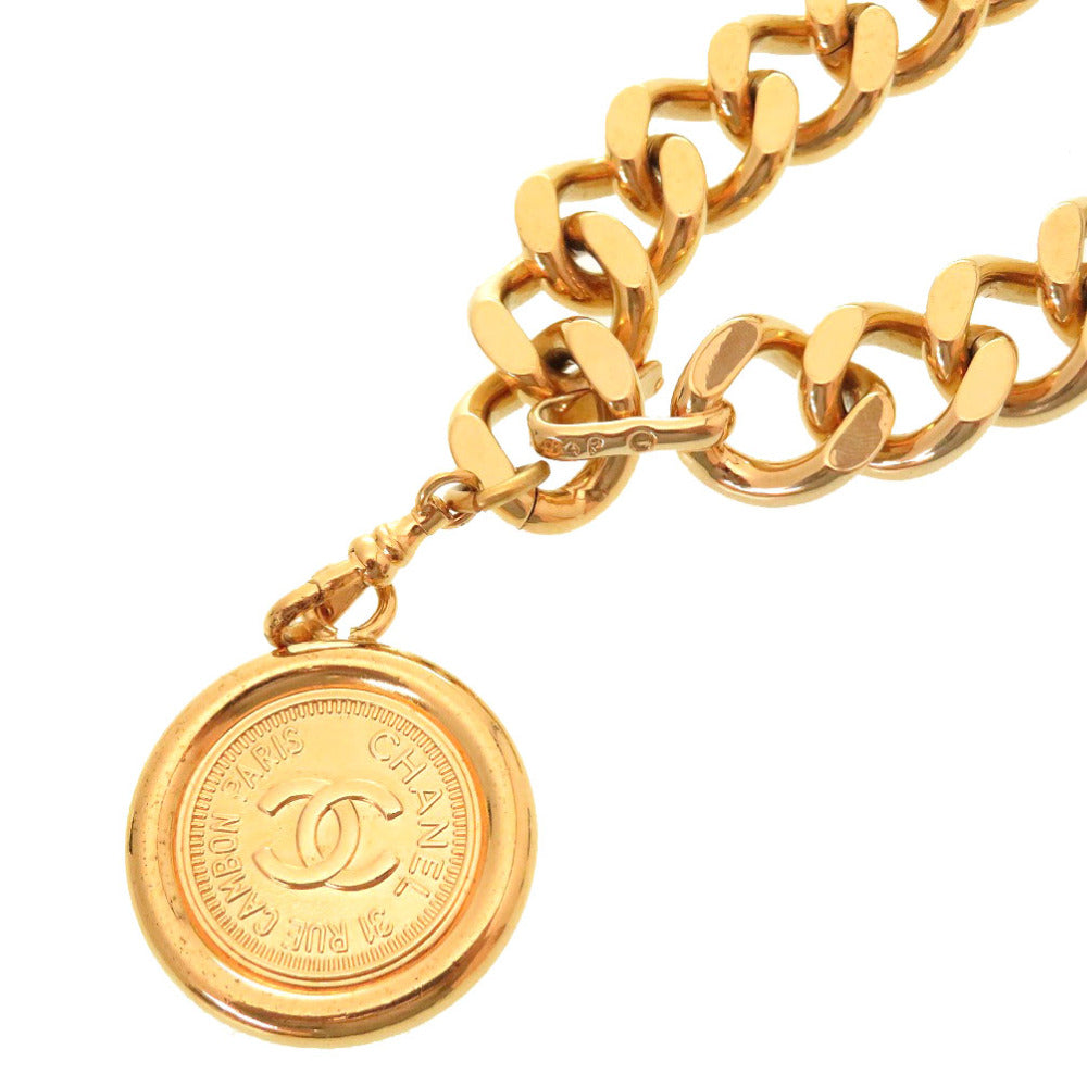 美品 シャネル ヴィンテージ ココマーク ゴールドチェーン ベルト 0127 【中古】 CHANEL アクセサリー