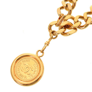 美品 シャネル ヴィンテージ ココマーク ゴールドチェーン ベルト 0127 【中古】 CHANEL アクセサリー