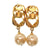 シャネル ヴィンテージ ゴールド チェーン モチーフ イヤリング アクセサリー 0056 【中古】 CHANEL