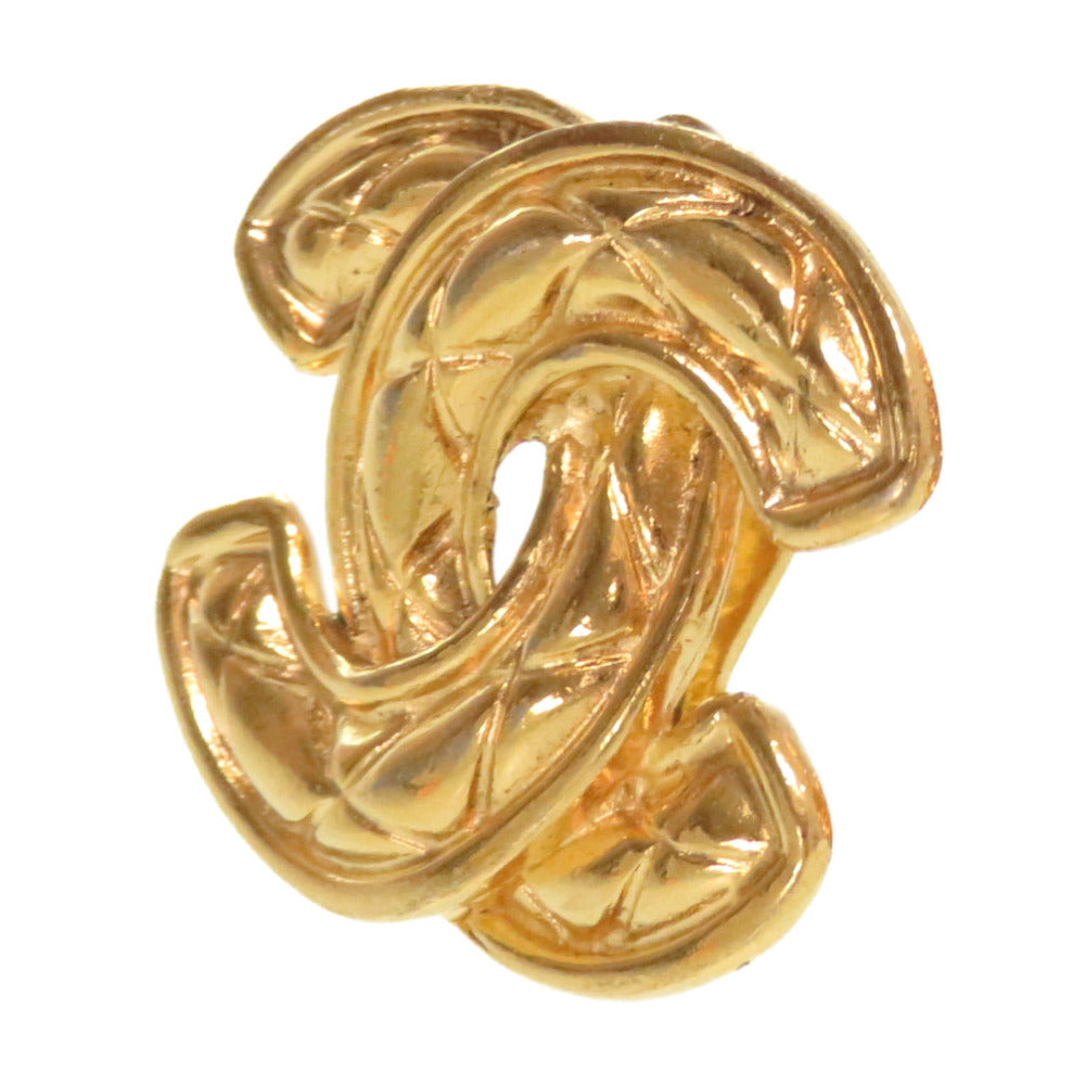 シャネル ココマーク マトラッセ ゴールド イヤリング  アクセサリー 0100【中古】CHANEL レディース