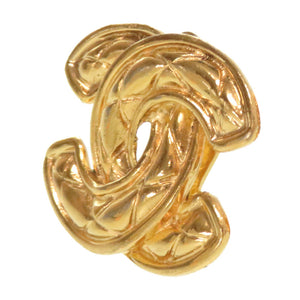 シャネル ココマーク マトラッセ ゴールド イヤリング  アクセサリー 0100【中古】CHANEL レディース