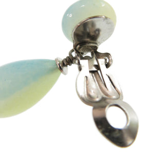 美品 シャネル ココマーク カラーストーン イヤリング ブルー/イエロー 99P アクセサリー 0102【中古】CHANEL
