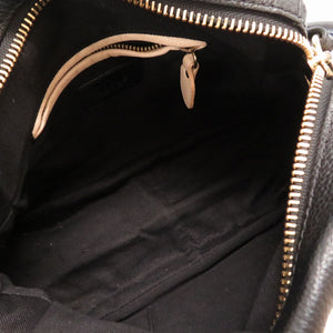 美品 クロエ パラティ スモール レザー ブラック 2WAY ハンドバッグ バッグ 黒 0114 【中古】 Chloe レディース