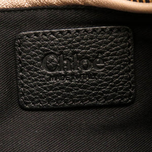 美品 クロエ パラティ スモール レザー ブラック 2WAY ハンドバッグ バッグ 黒 0114 【中古】 Chloe レディース