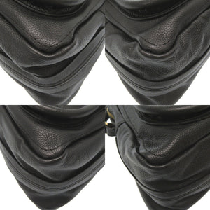 美品 クロエ パラティ スモール レザー ブラック 2WAY ハンドバッグ バッグ 黒 0114 【中古】 Chloe レディース