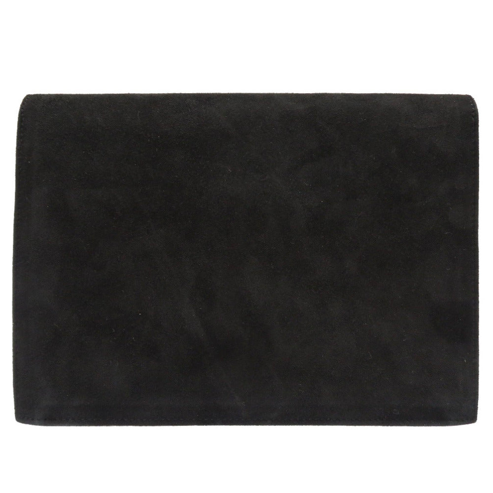 美品 エルメス ドブリス プラスチック ソーブラック □F刻印 ヴィンテージ クラッチバッグ バッグ 黒 0052 【中古】 HERMES ブラック