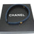 美品 シャネル ターンロック デニム カチューシャ ココマーク ブルー 青 0076【中古】CHANEL ヘアアクセサリー