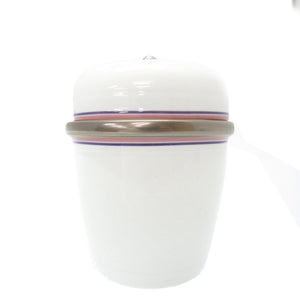 未使用 カルティエ アロマキャンドル キャンドルホルダー 陶器 ホワイト 0077【中古】CARTIER