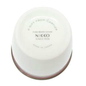 未使用 カルティエ アロマキャンドル キャンドルホルダー 陶器 ホワイト 0077【中古】CARTIER