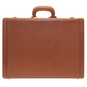 エルメス アルデンヌ ブラウン ゴールド金具 □A刻印 ヴィンテージ アタッシュケース バッグ 茶 0112 【中古】 HERMES
