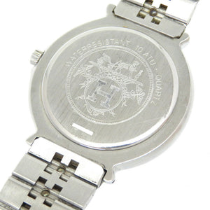 エルメス クオーツ キャプテン ニモ 腕時計 SS ベージュ 0003【中古】HERMES メンズ