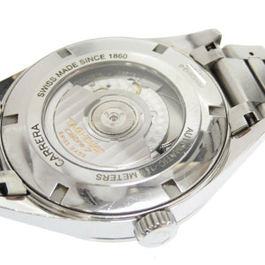 タグホイヤー カレラ ツインタイム キャリバー7 裏スケ WAR2012-0 自動巻き 腕時計 SS グレー文字盤 0007【中古】TAG HEUER メンズ オートマチック AT